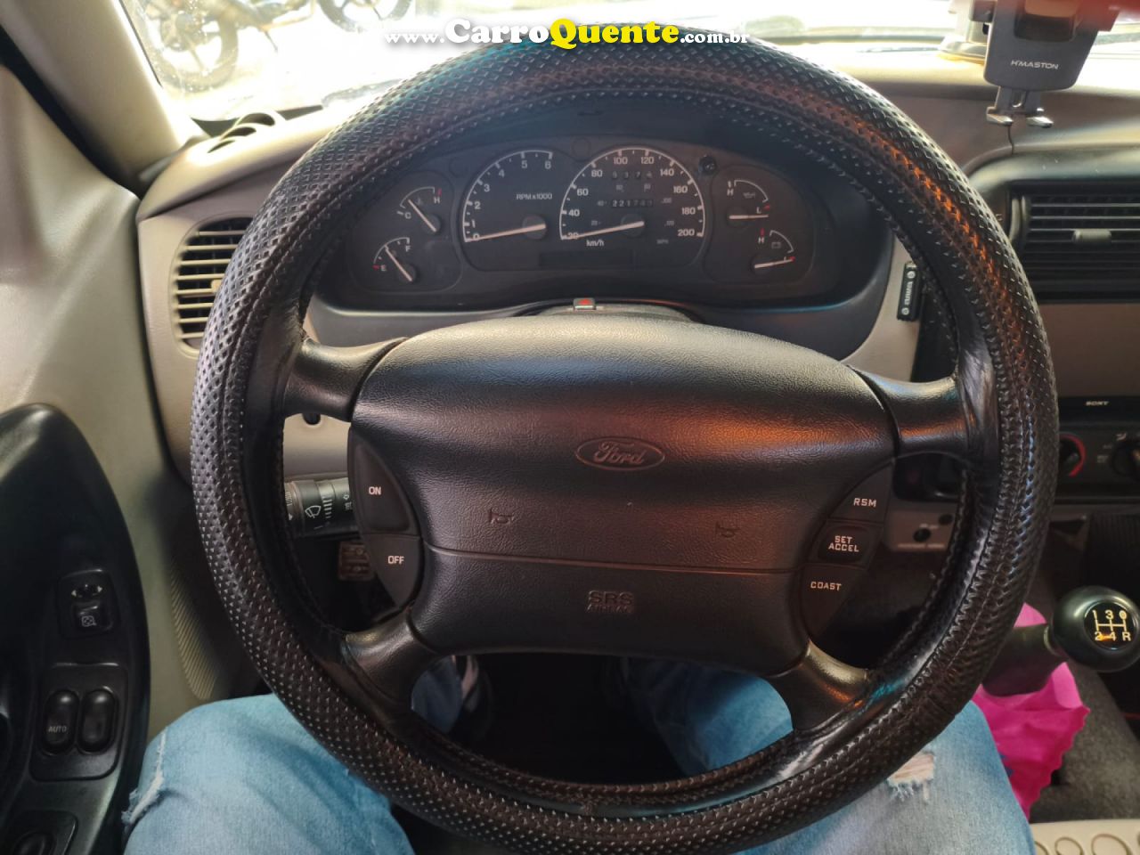 FORD   RANGER STX 4.0 CS CE   PRETO 1997 4.0 GASOLINA - Loja