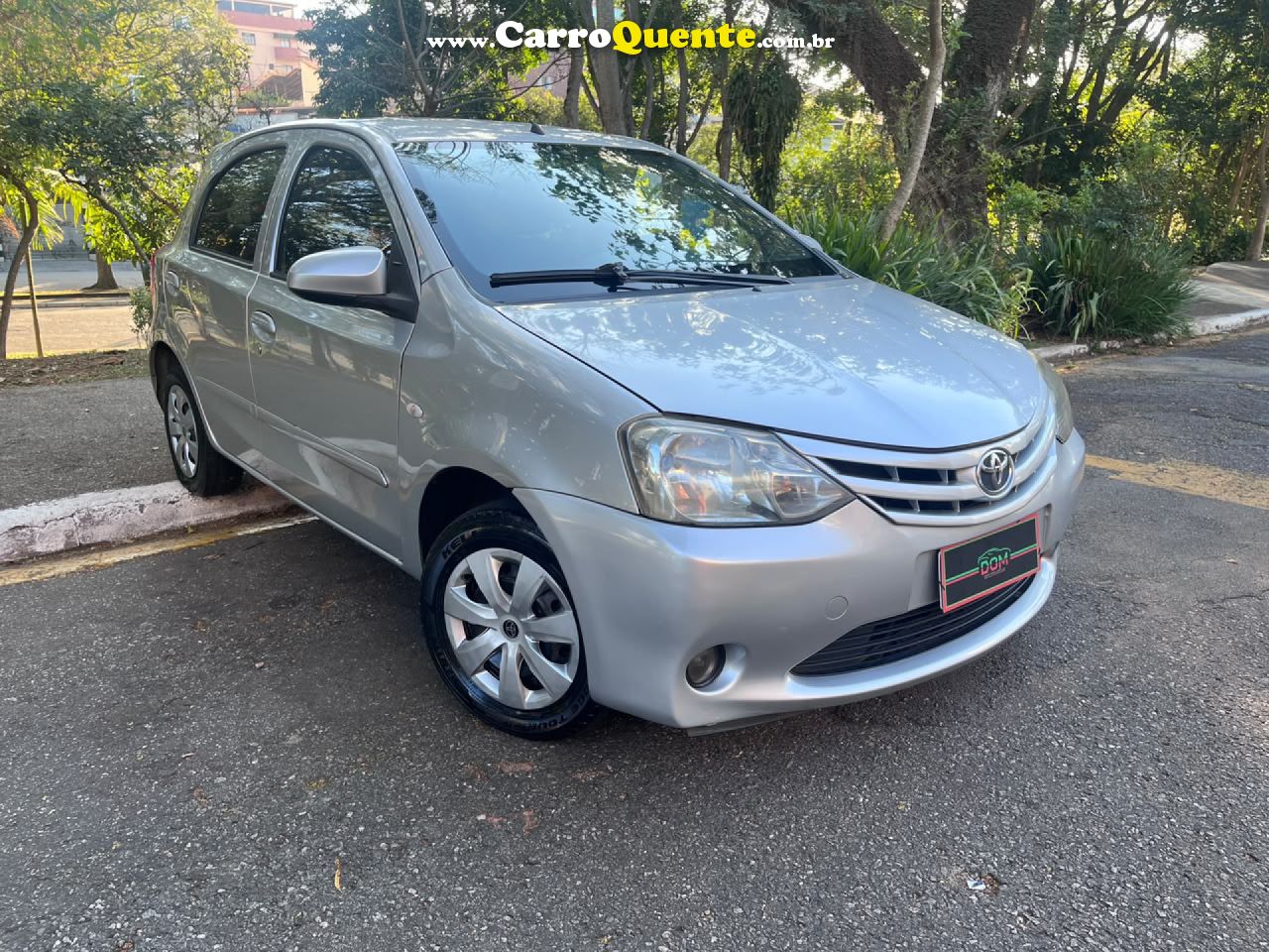 TOYOTA   ETIOS 1.3 FLEX 16V 5P MEC.   PRATA 2014 1.3 FLEX - Loja
