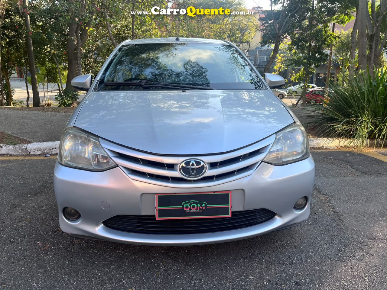 TOYOTA   ETIOS 1.3 FLEX 16V 5P MEC.   PRATA 2014 1.3 FLEX - Loja