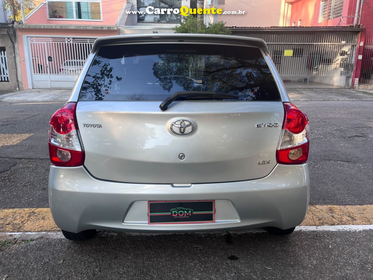 TOYOTA   ETIOS 1.3 FLEX 16V 5P MEC.   PRATA 2014 1.3 FLEX - Loja