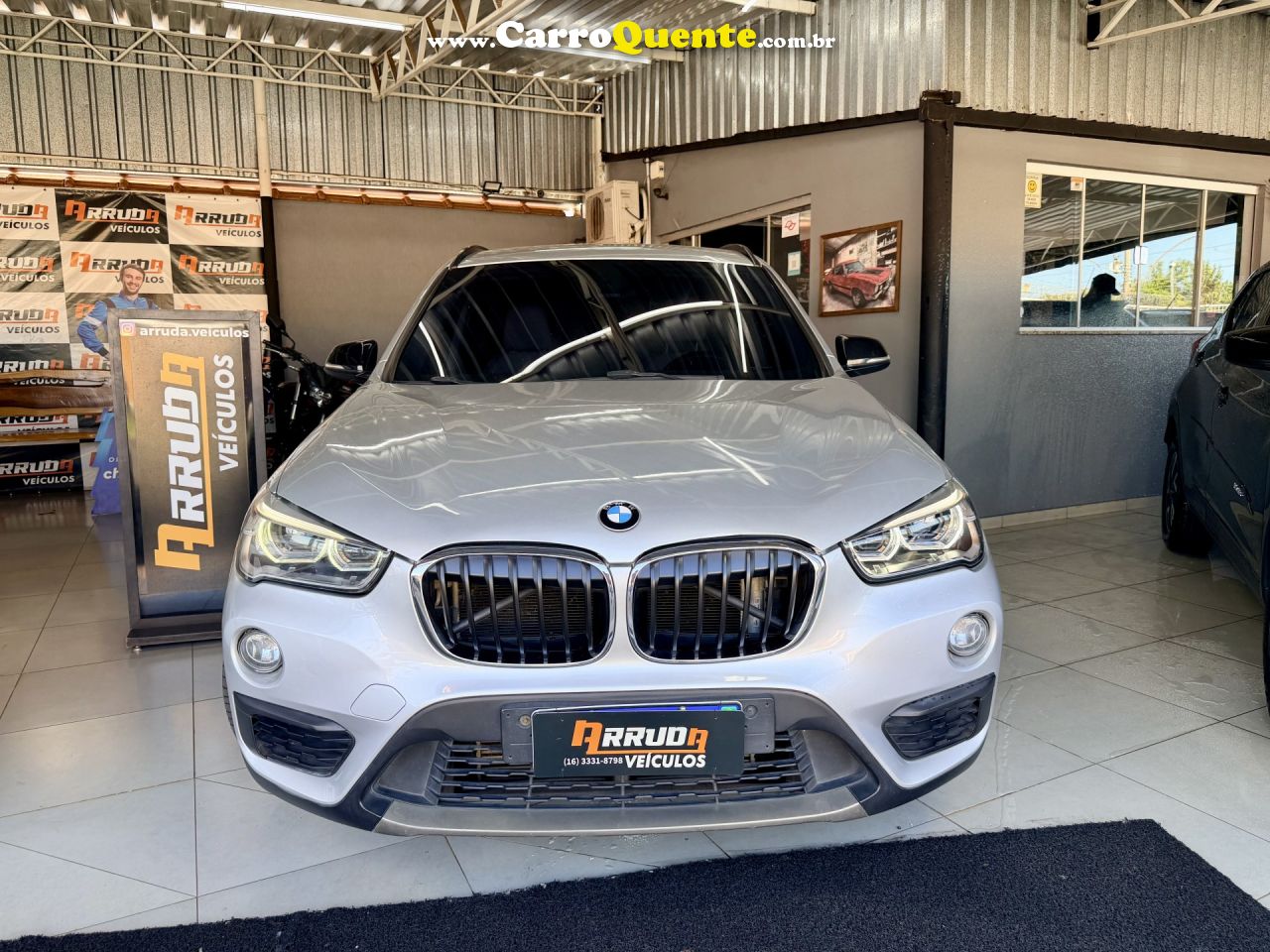 BMW   X1 SDRIVE 20I 2.02.0 TB ACTI.FLEX AUT.   BRANCO 2016 2.0 FLEX - Loja