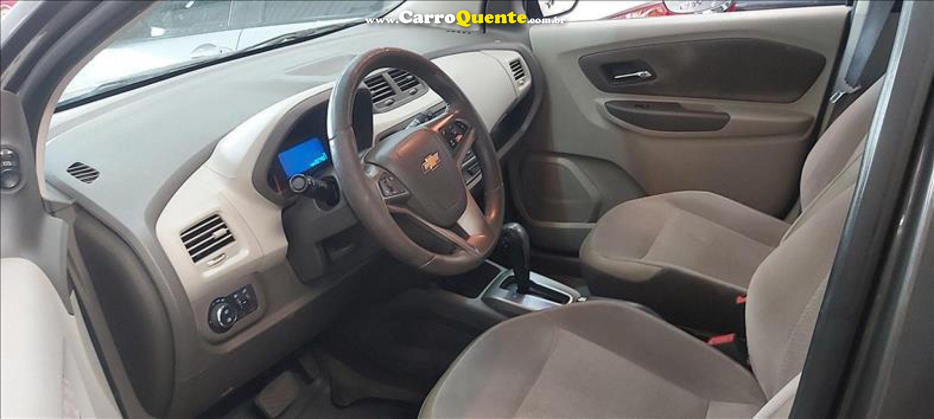CHEVROLET   SPIN LTZ 1.8 8V ECONO.FLEX 5P AUT.   CINZA 2013 1.8 FLEX - Loja