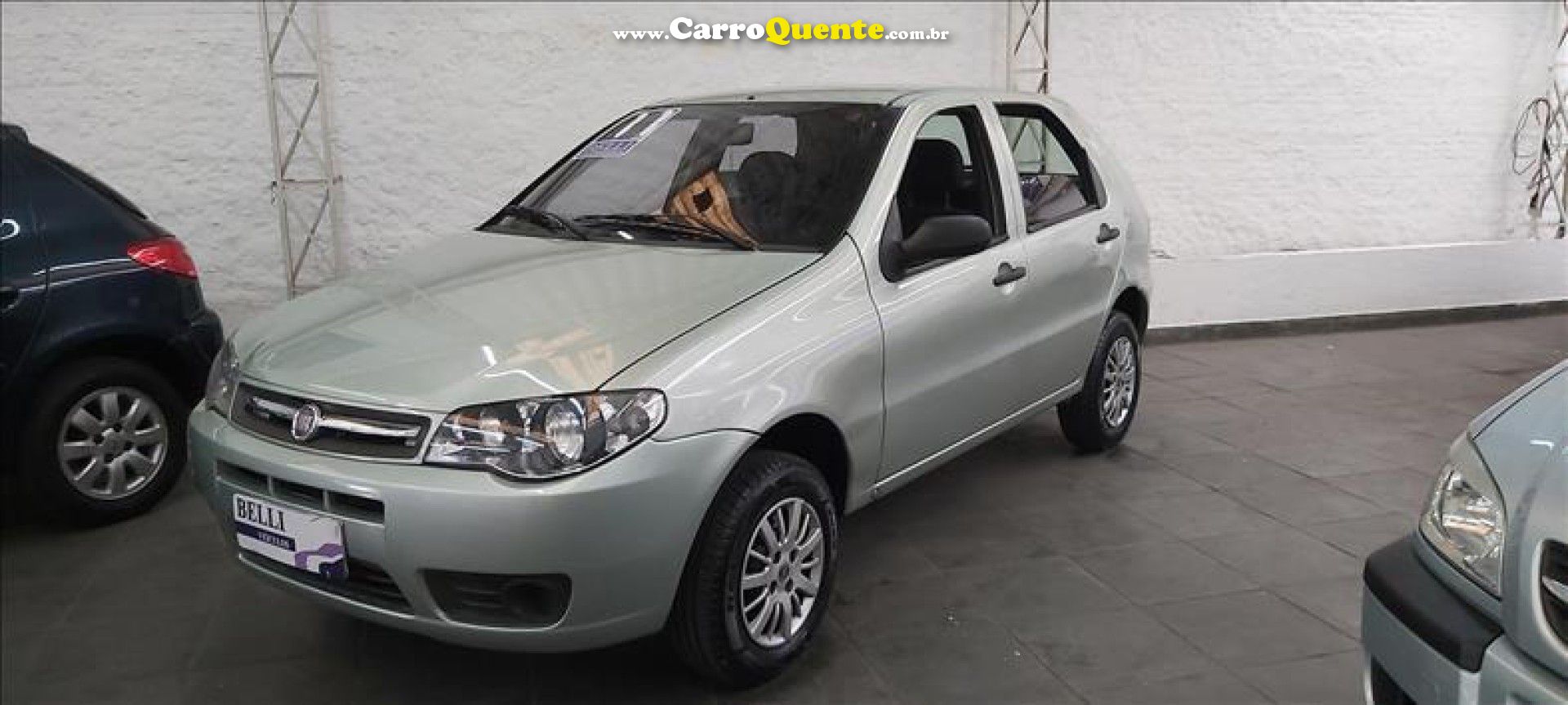 FIAT   PALIO 1.0 CEL. ECON.ITALIA F.FLEX 8V 4P   VERDE 2011 1.0 GASOLINA - Loja