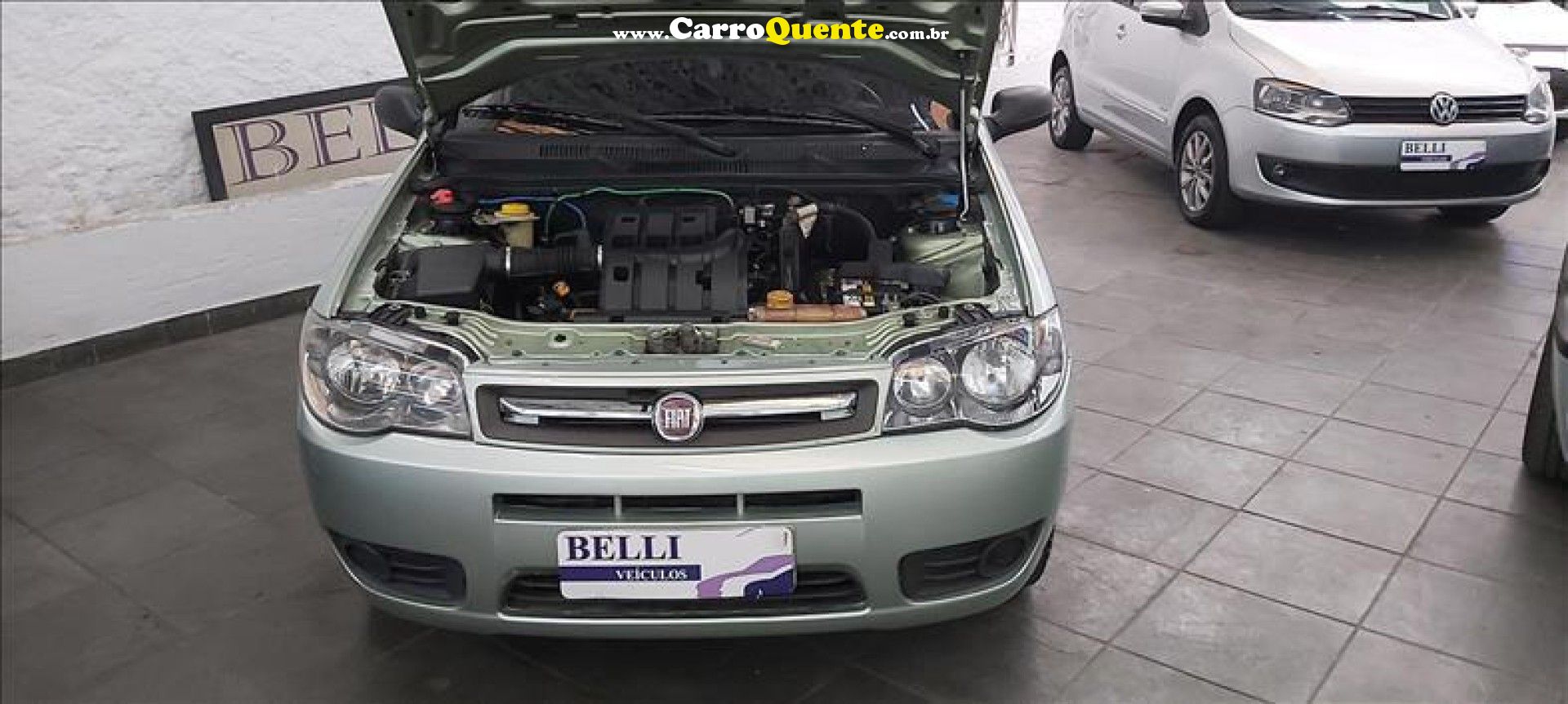 FIAT   PALIO 1.0 CEL. ECON.ITALIA F.FLEX 8V 4P   VERDE 2011 1.0 GASOLINA - Loja