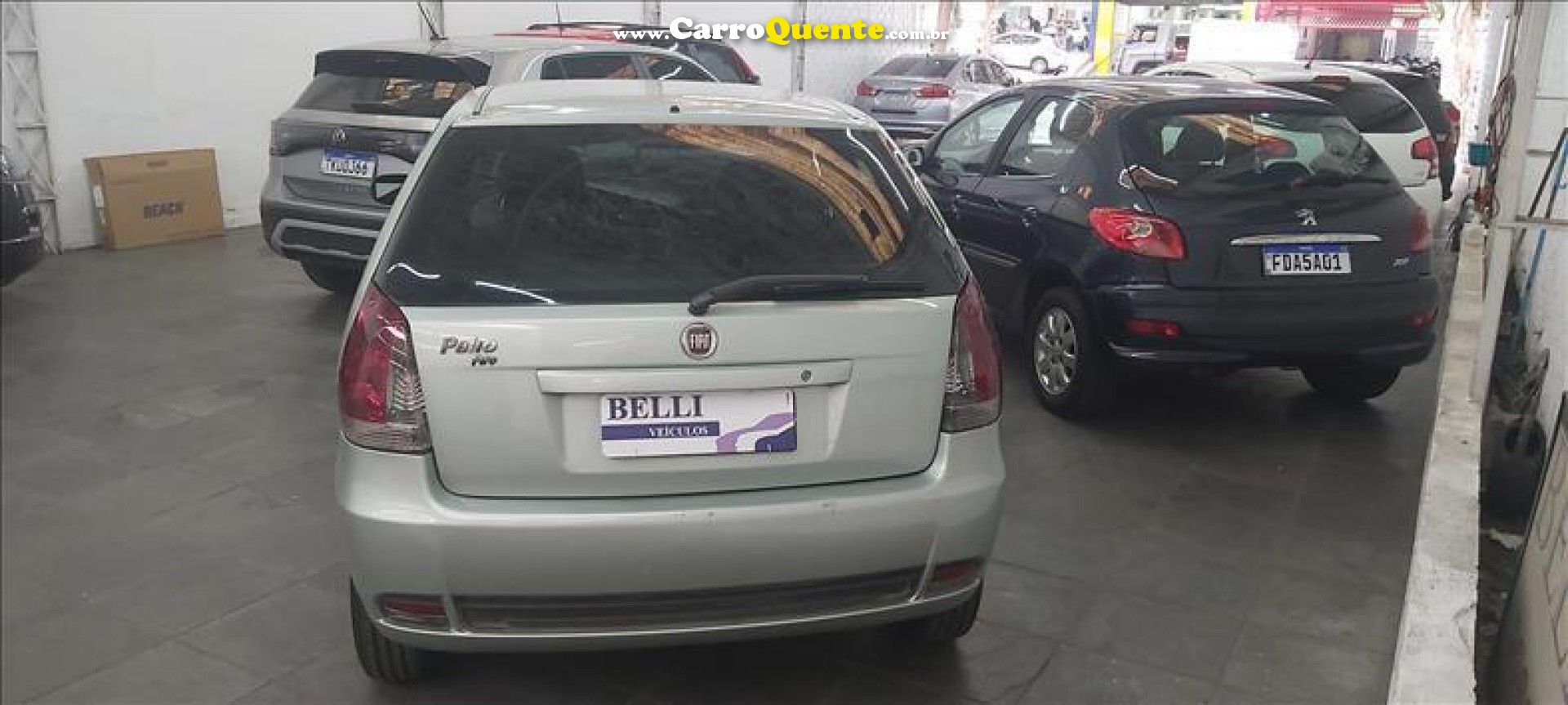 FIAT   PALIO 1.0 CEL. ECON.ITALIA F.FLEX 8V 4P   VERDE 2011 1.0 GASOLINA - Loja