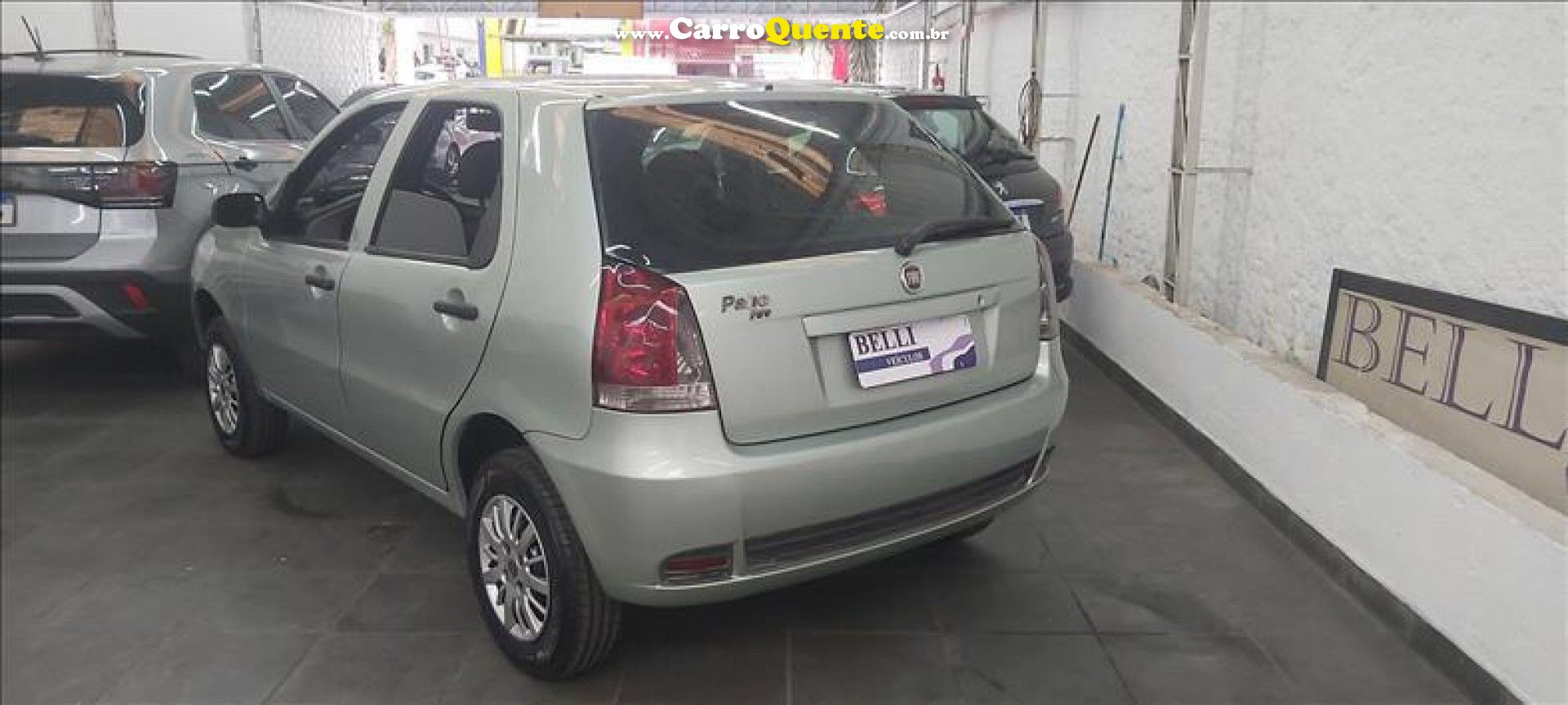 FIAT   PALIO 1.0 CEL. ECON.ITALIA F.FLEX 8V 4P   VERDE 2011 1.0 GASOLINA - Loja