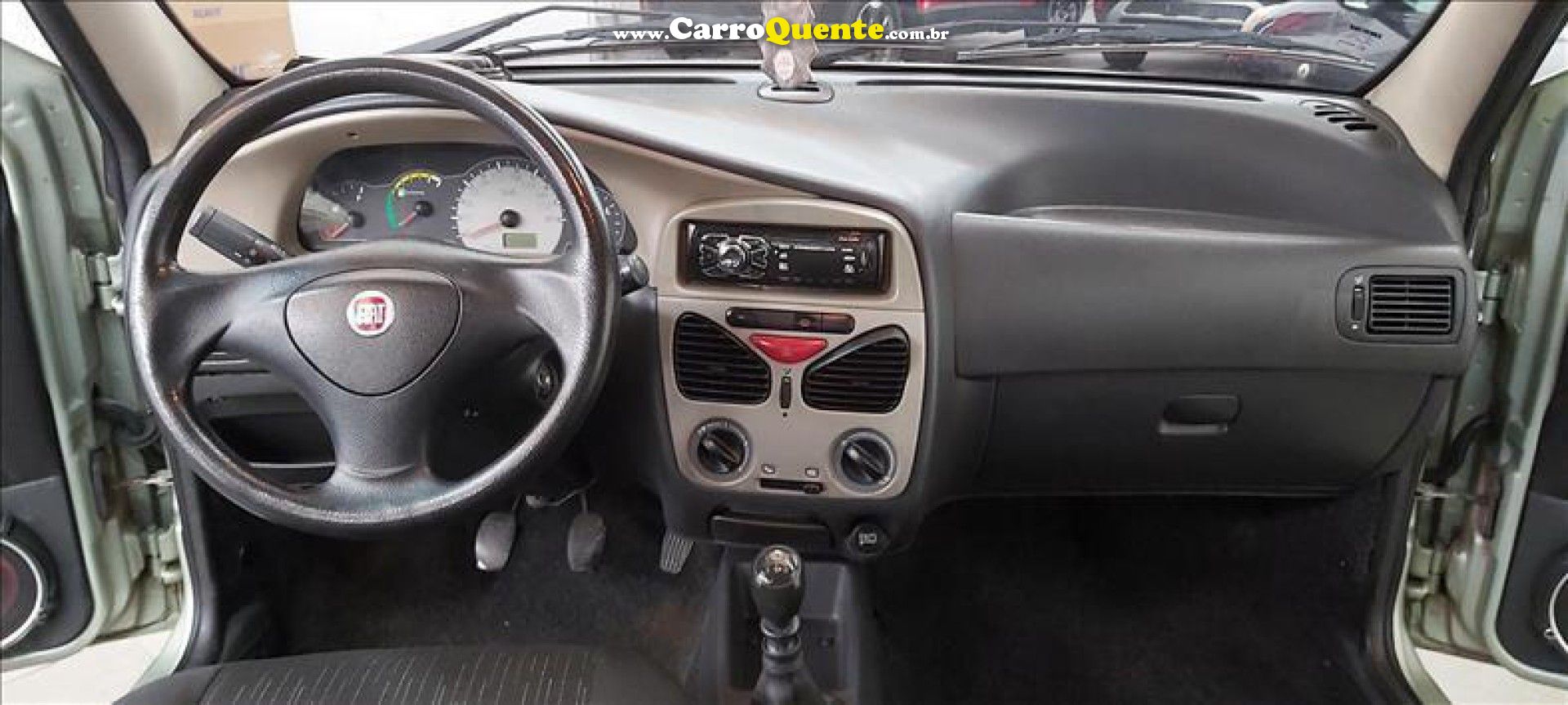 FIAT   PALIO 1.0 CEL. ECON.ITALIA F.FLEX 8V 4P   VERDE 2011 1.0 GASOLINA - Loja