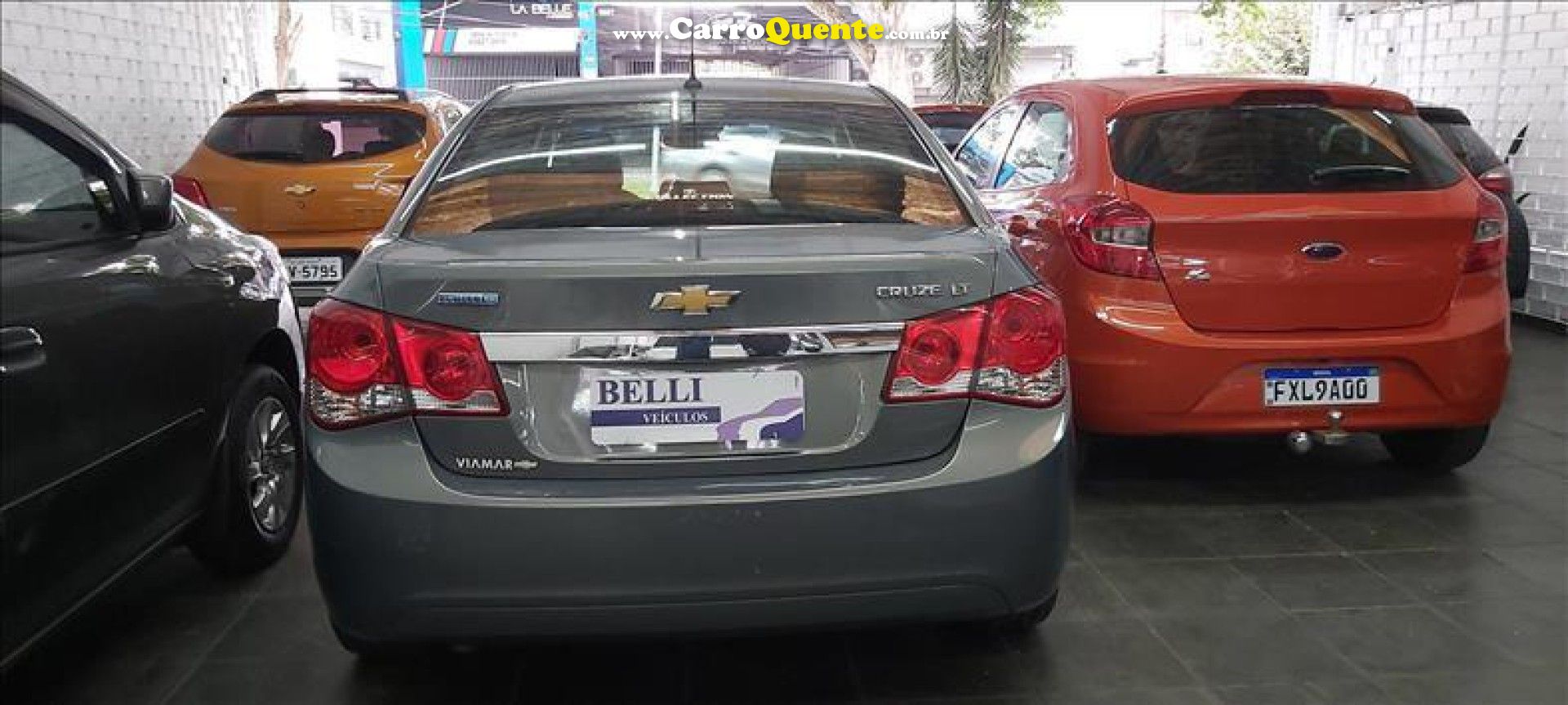 CHEVROLET   CRUZE LT 1.8 16V FLEXPOWER 4P AUT.   CINZA 2012 1.8 FLEX - Loja