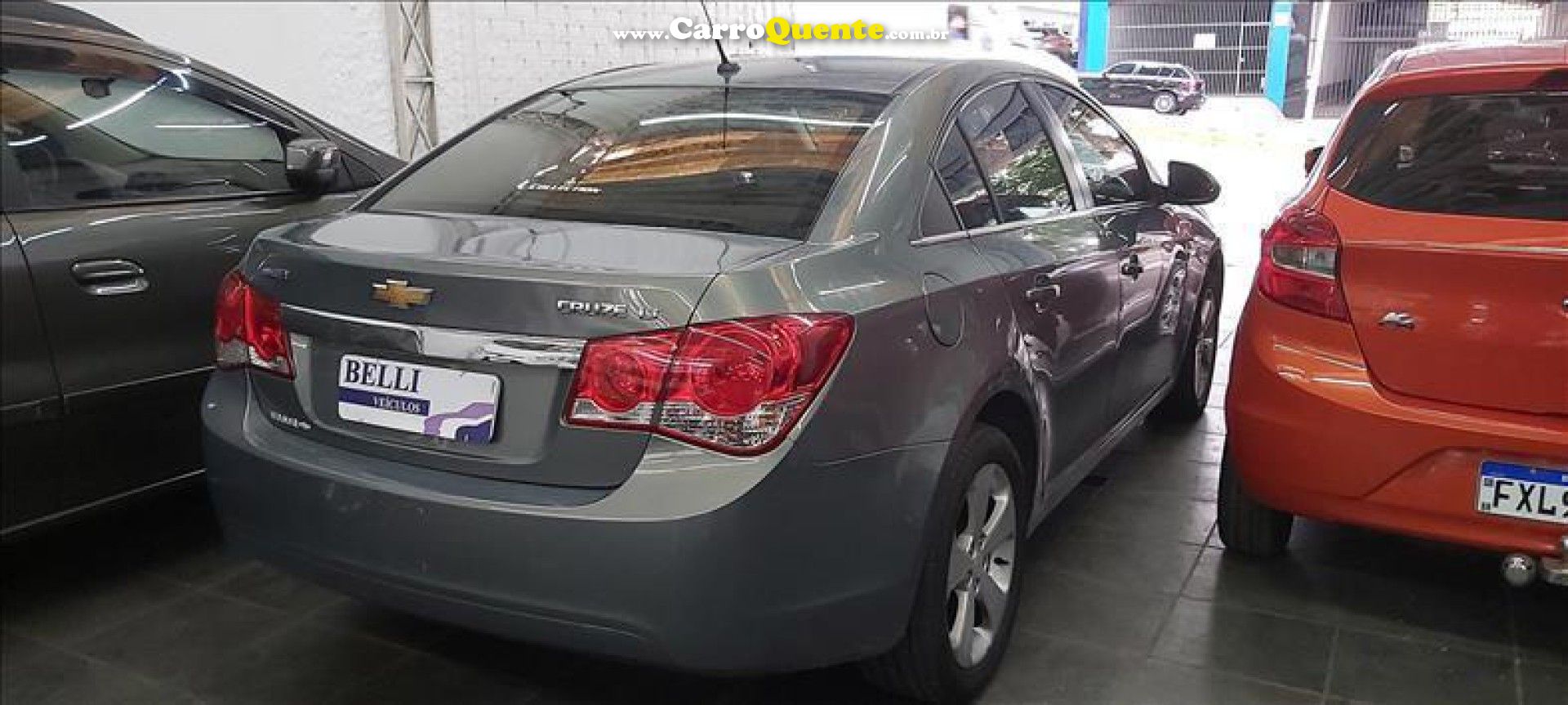 CHEVROLET   CRUZE LT 1.8 16V FLEXPOWER 4P AUT.   CINZA 2012 1.8 FLEX - Loja