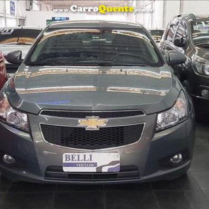 CHEVROLET   CRUZE LT 1.8 16V FLEXPOWER 4P AUT.   CINZA 2012 1.8 FLEX