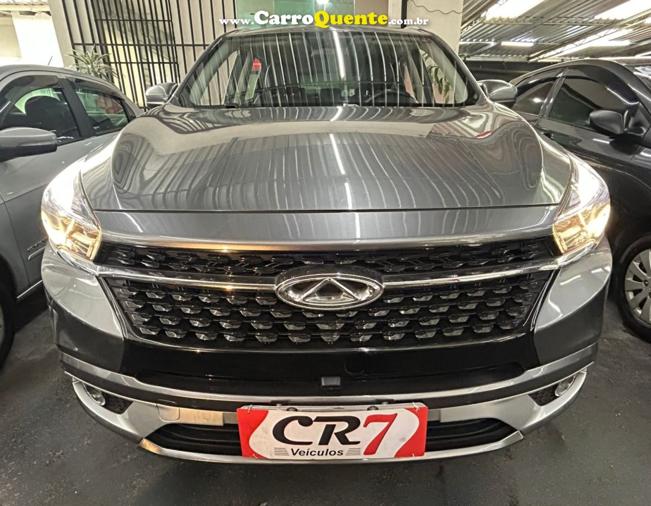 CHERY   TIGGO 7 TXS 1.5 16V TURBO FLEX AUT.   CINZA 2020 1.5 FLEX - Loja