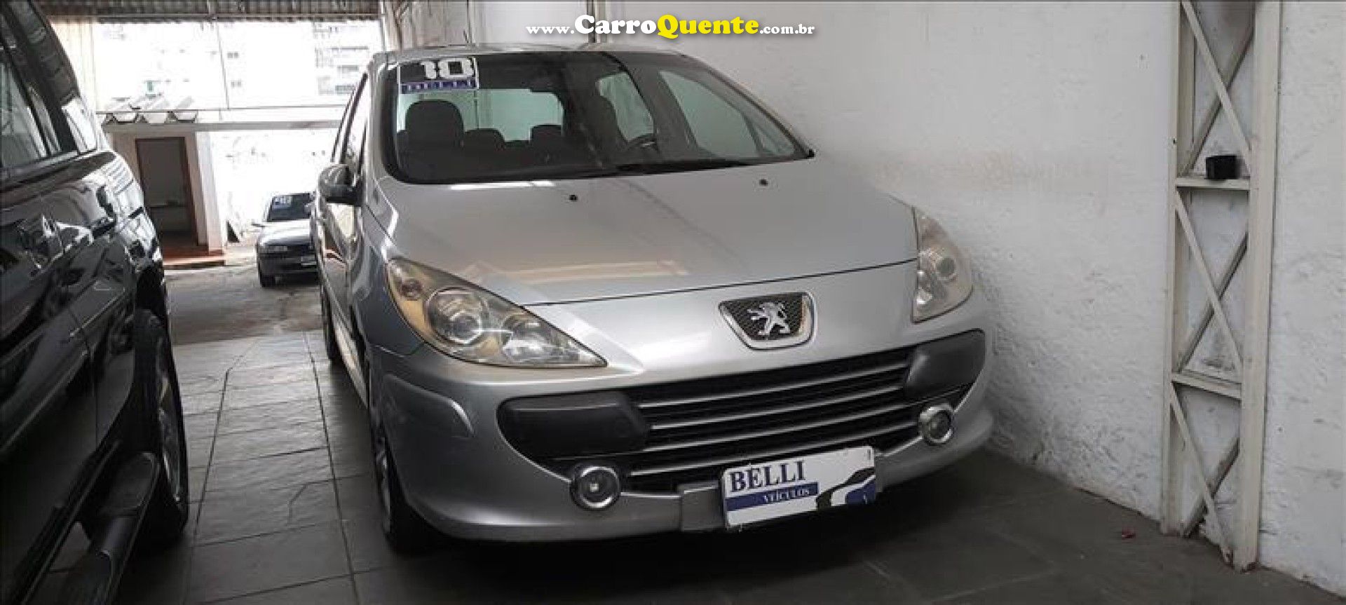 PEUGEOT   307 PRESENCE 2.0 FLEX 16V 5P AUT.   PRATA 2010 2.0 FLEX - Loja