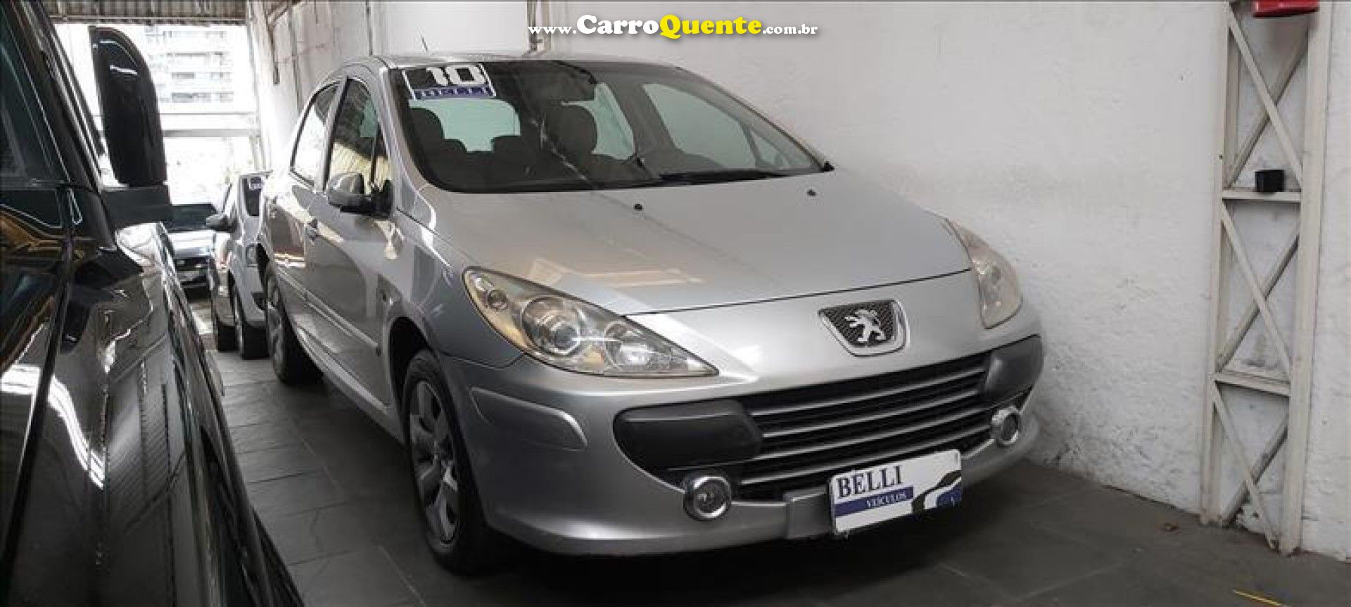 PEUGEOT   307 PRESENCE 2.0 FLEX 16V 5P AUT.   PRATA 2010 2.0 FLEX - Loja