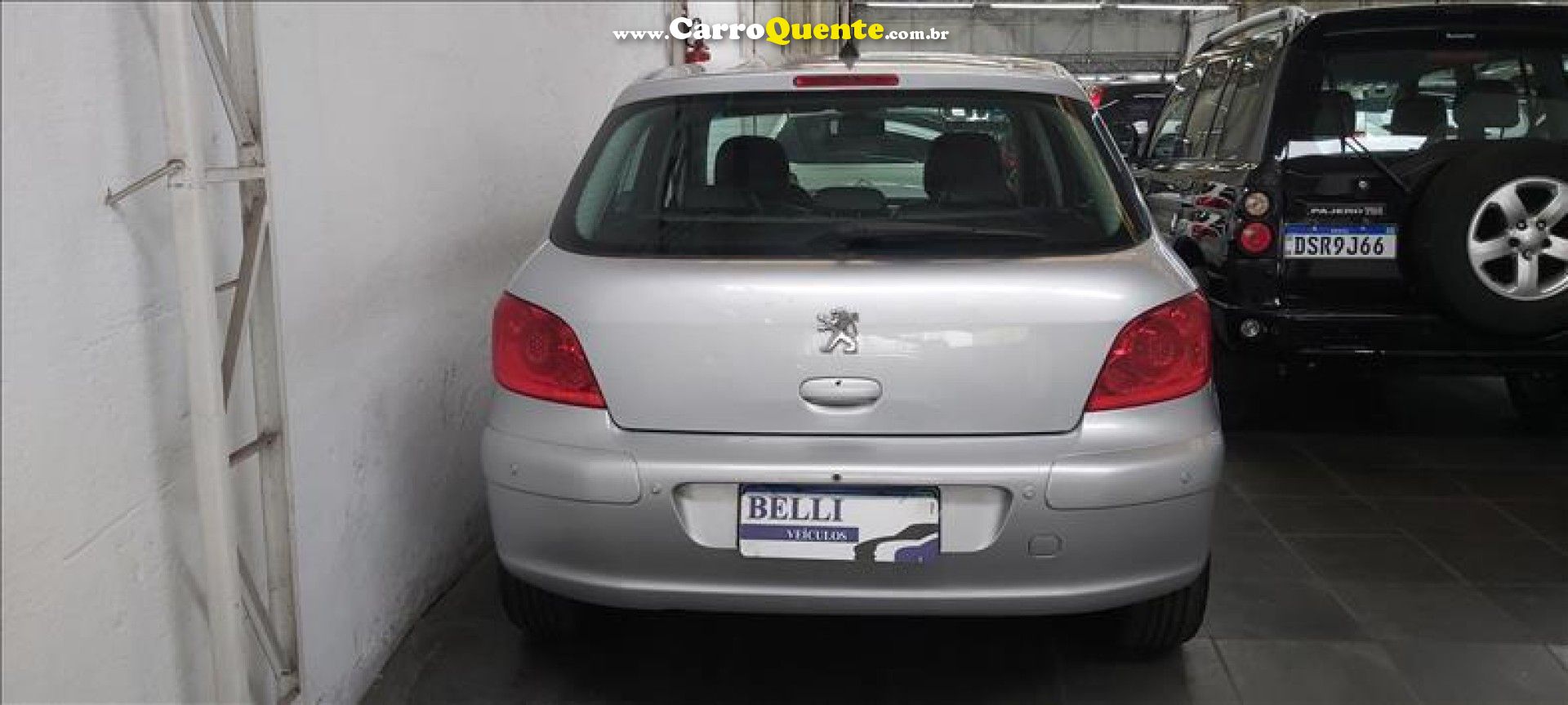 PEUGEOT   307 PRESENCE 2.0 FLEX 16V 5P AUT.   PRATA 2010 2.0 FLEX - Loja