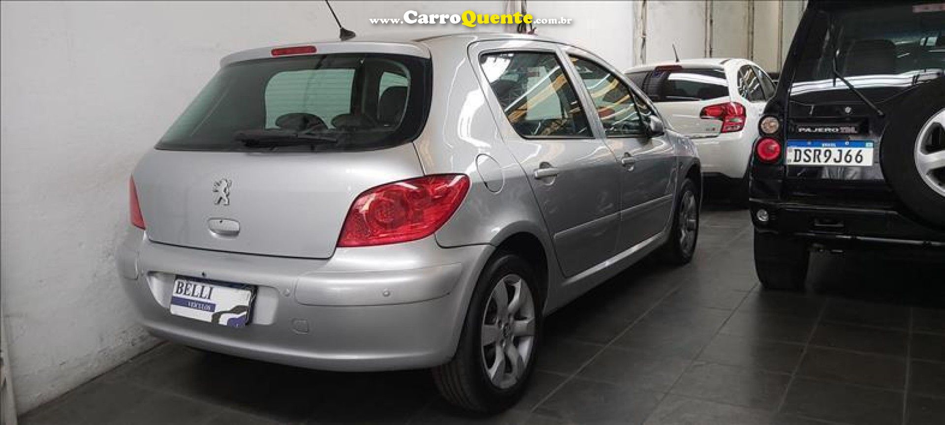 PEUGEOT   307 PRESENCE 2.0 FLEX 16V 5P AUT.   PRATA 2010 2.0 FLEX - Loja