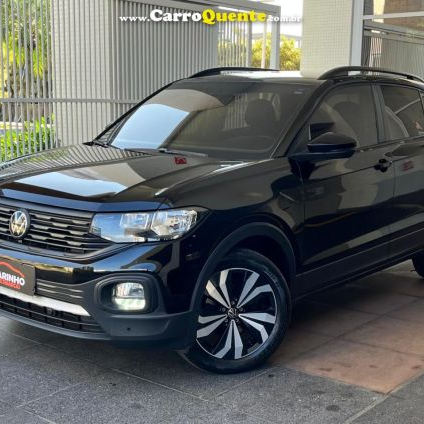 VOLKSWAGEN   TCROSS TURBO FLEX 2023 UNICA DONA PAINEL TFT MULTIMIDIA OTIMO ESTADO   PRETO 2023 1.0 FLEX