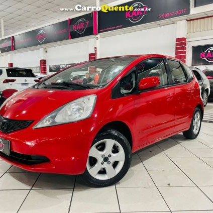 HONDA   FIT LX 1.4 1.4 FLEX 8V16V 5P MEC.   VERMELHO 2010 1.4 FLEX