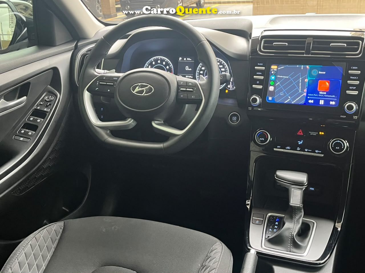 HYUNDAI   CRETA LIMITED TOP DE LINHA BAIXA KM GARANTIA DE FABRICA   PRETO 2023 1.0 FLEX - Loja
