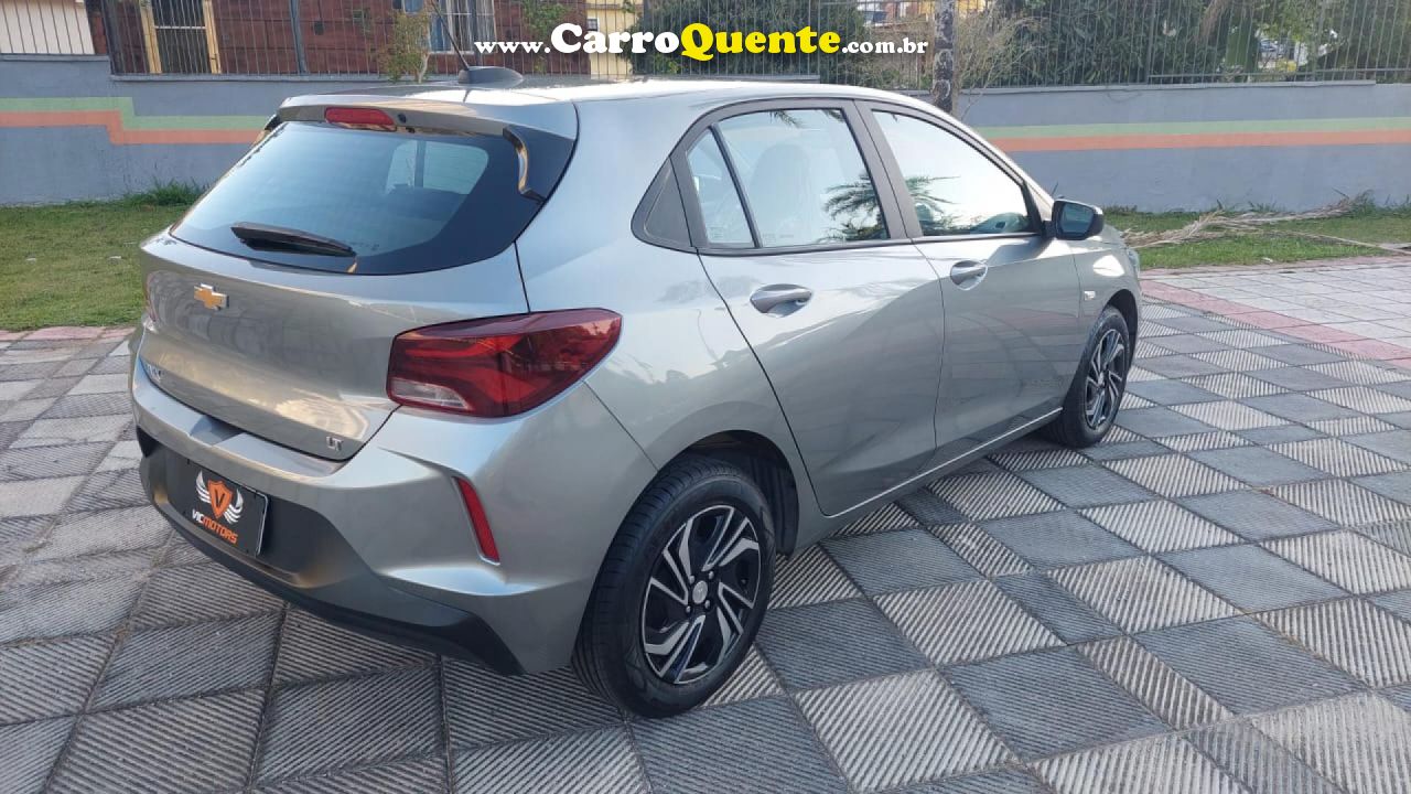 CHEVROLET   ONIX HATCH LT 1.0 8V FLEXPOWER 5P MEC.   PRATA 2025 1.0 FLEX - Loja