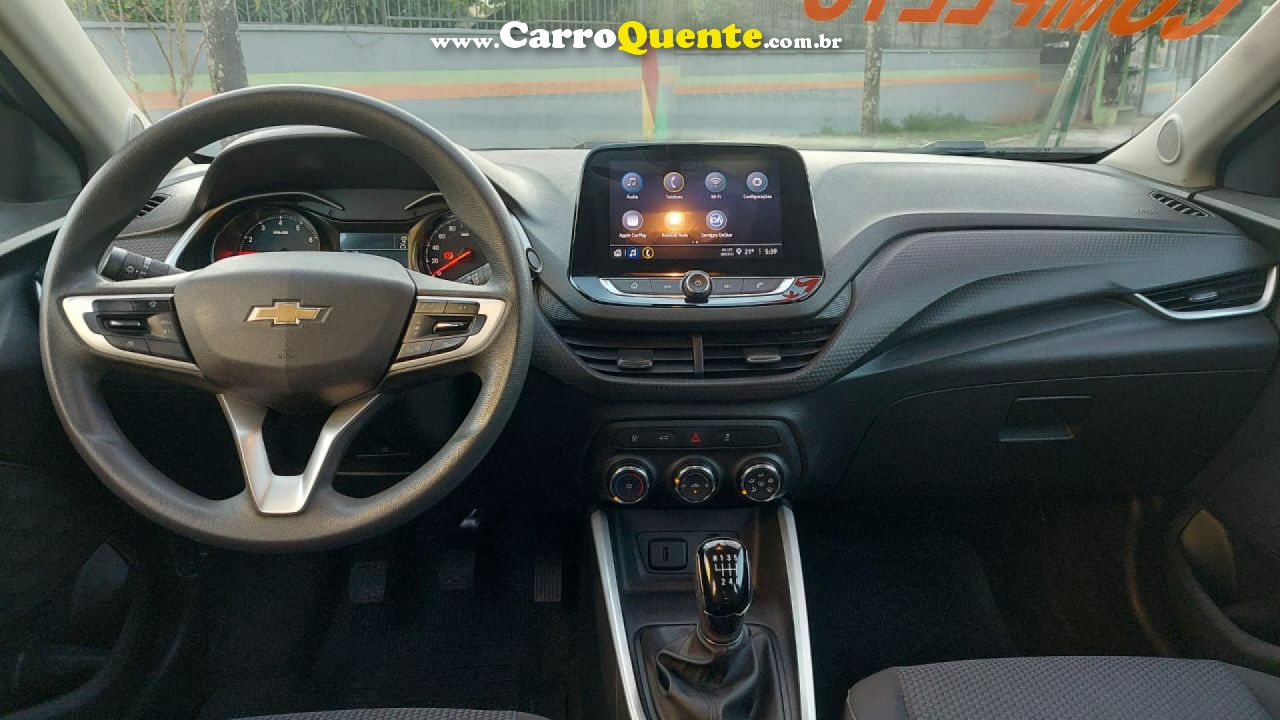 CHEVROLET   ONIX HATCH LT 1.0 8V FLEXPOWER 5P MEC.   PRATA 2025 1.0 FLEX - Loja