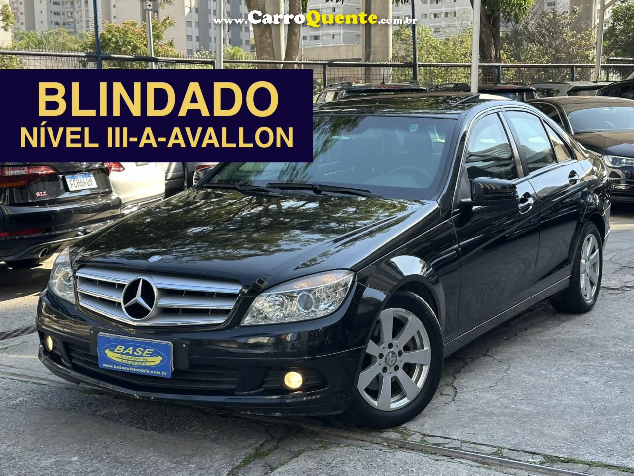 MERCEDES-BENZ   C-200 KOMPRESSOR AVANT.1.8 16V AUT   PRETO 2010 1.8 GASOLINA - Loja