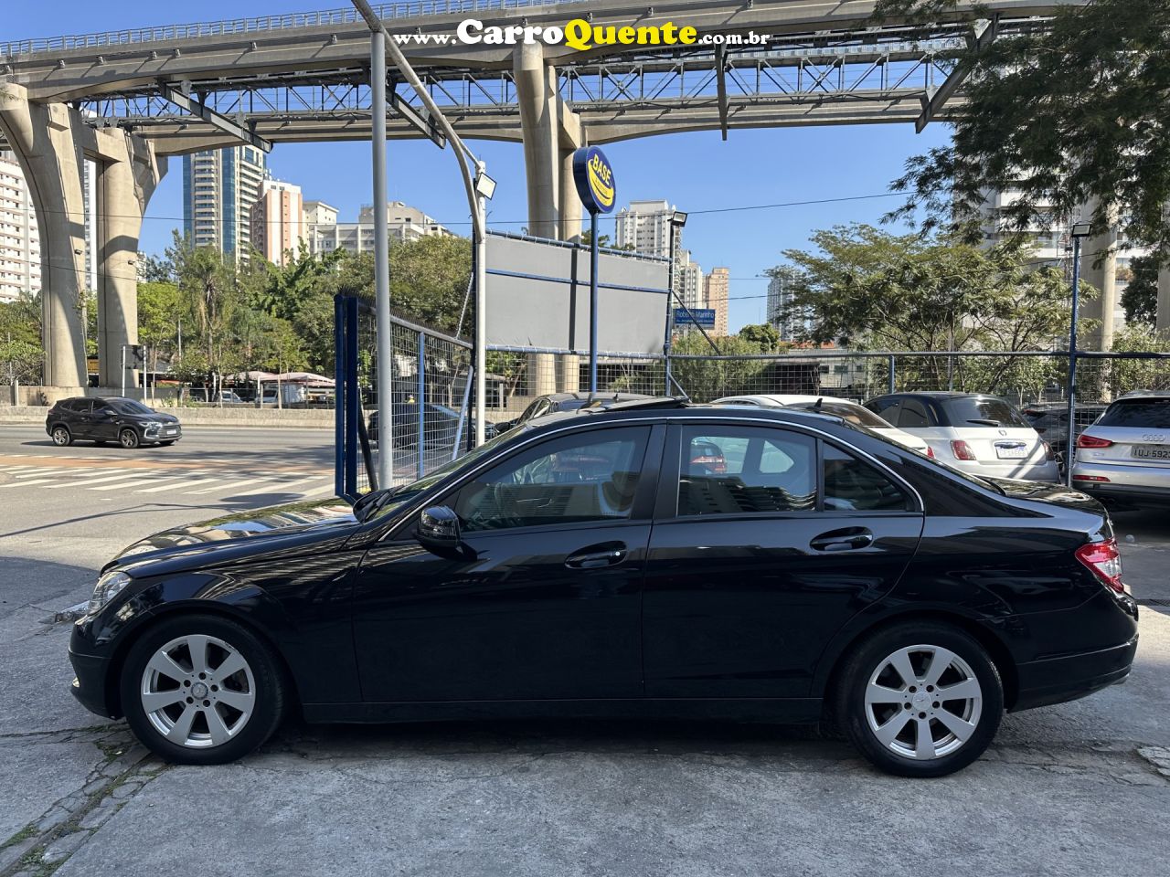 MERCEDES-BENZ   C-200 KOMPRESSOR AVANT.1.8 16V AUT   PRETO 2010 1.8 GASOLINA - Loja
