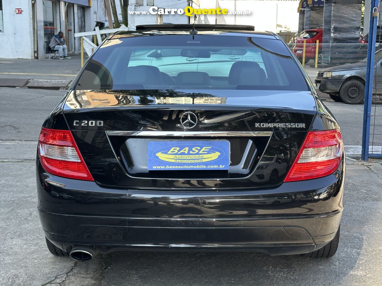 MERCEDES-BENZ   C-200 KOMPRESSOR AVANT.1.8 16V AUT   PRETO 2010 1.8 GASOLINA - Loja