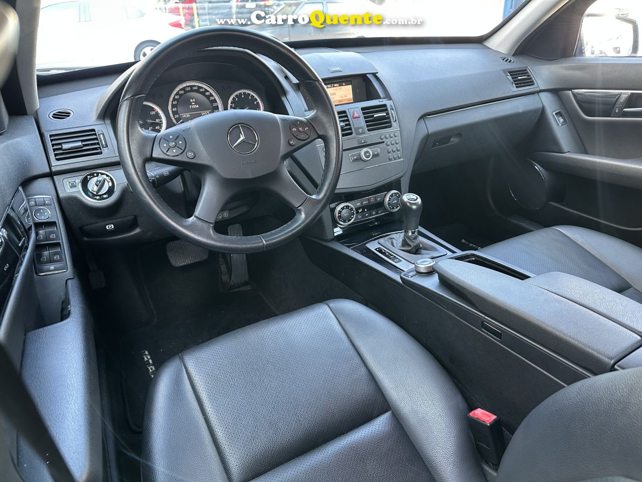 MERCEDES-BENZ   C-200 KOMPRESSOR AVANT.1.8 16V AUT   PRETO 2010 1.8 GASOLINA - Loja