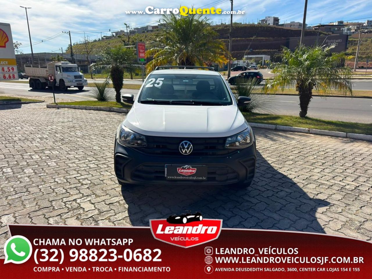 VOLKSWAGEN   SAVEIRO 1.6 MI TOTAL FLEX 8V CE   BRANCO 2025 1.6 FLEX - Loja
