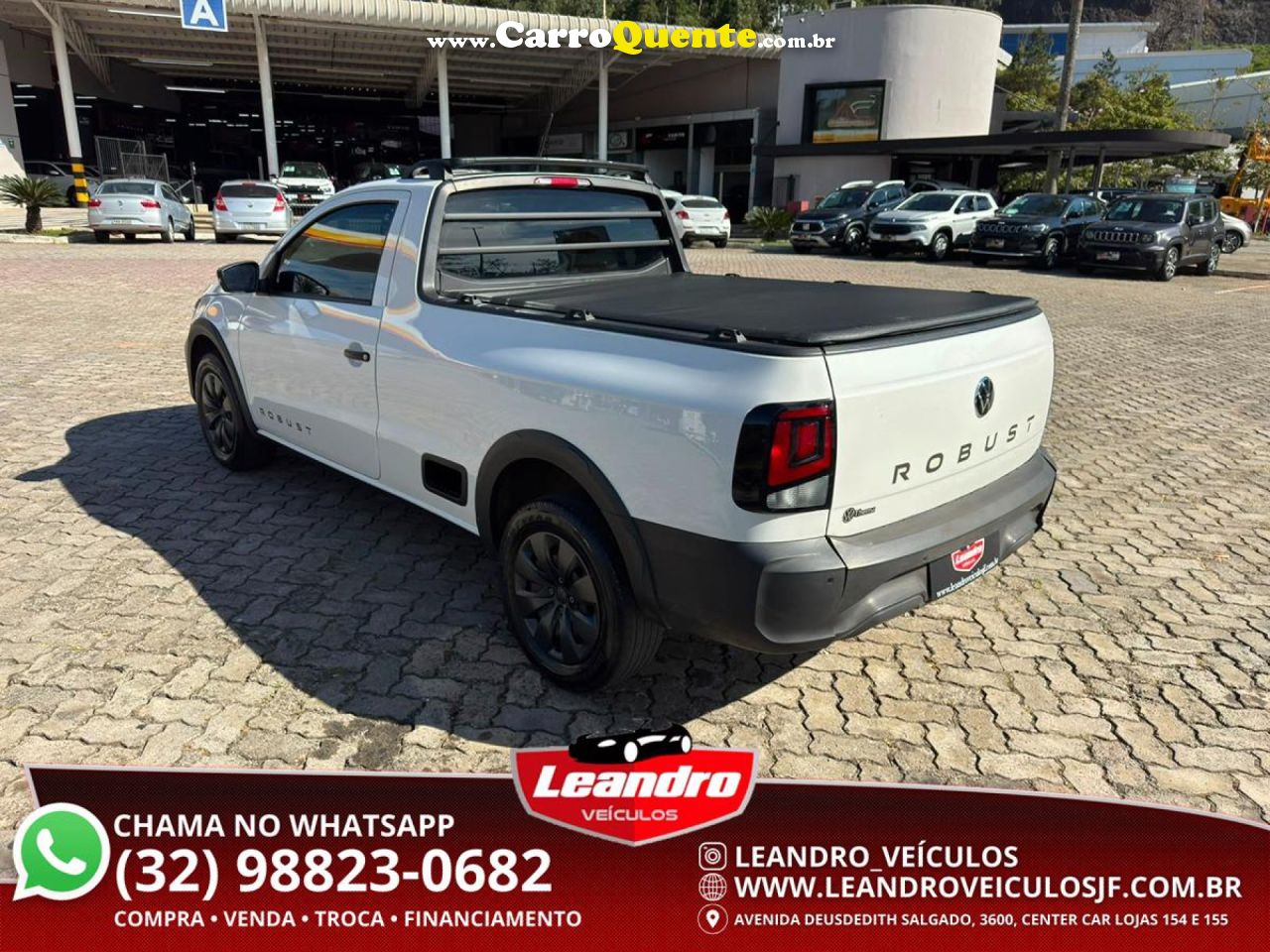 VOLKSWAGEN   SAVEIRO 1.6 MI TOTAL FLEX 8V CE   BRANCO 2025 1.6 FLEX - Loja