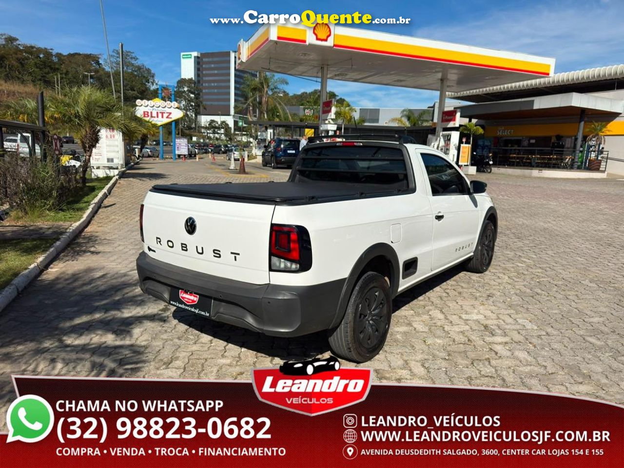 VOLKSWAGEN   SAVEIRO 1.6 MI TOTAL FLEX 8V CE   BRANCO 2025 1.6 FLEX - Loja