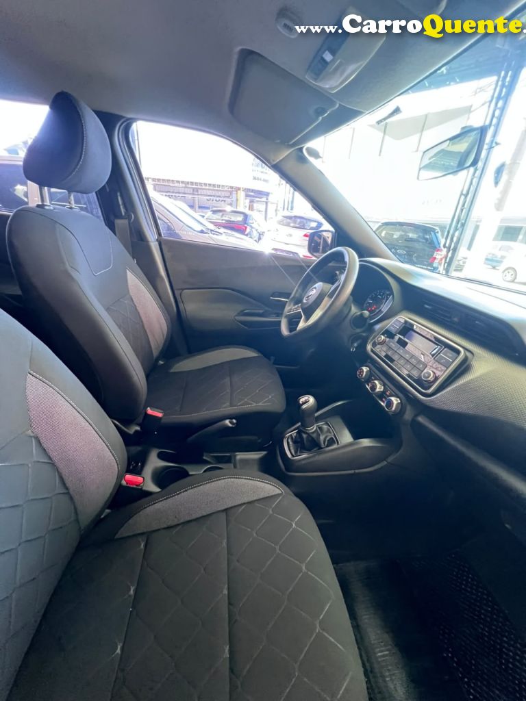 NISSAN   KICKS S 1.6 16V FLEXSTAR 5P MEC.   CINZA 2018 1.6 FLEX - Loja