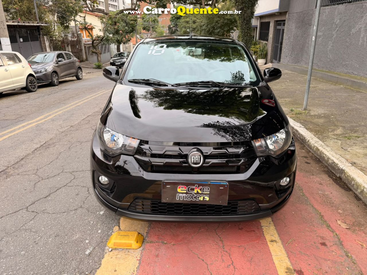 FIAT   MOBI LIKE 1.0 FIRE FLEX 5P.   PRETO 2018 1.0 FLEX - Loja