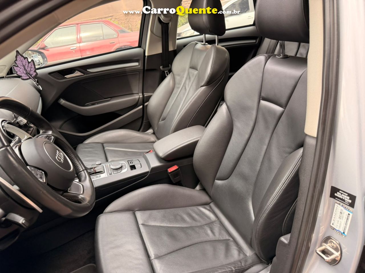 AUDI   A3 SED. AMBITION 2.0 TSFI 220CV S-TRONIC   PRATA 2016 2.0 GASOLINA - Loja