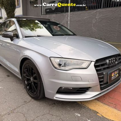 AUDI   A3 SED. AMBITION 2.0 TSFI 220CV S-TRONIC   PRATA 2016 2.0 GASOLINA