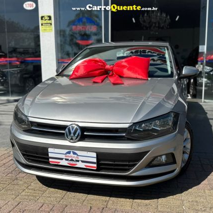 VOLKSWAGEN   VIRTUS COMFORT. 200 TSI 1.0 FLEX 12V AUT   PRATA 2021 1.0 FLEX