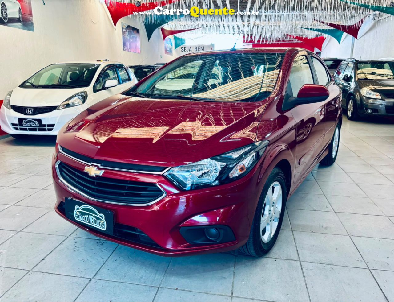 CHEVROLET   ONIX HATCH LT 1.4 8V FLEXPOWER 5P MEC.   VINHO 2019 1.4 FLEX - Loja