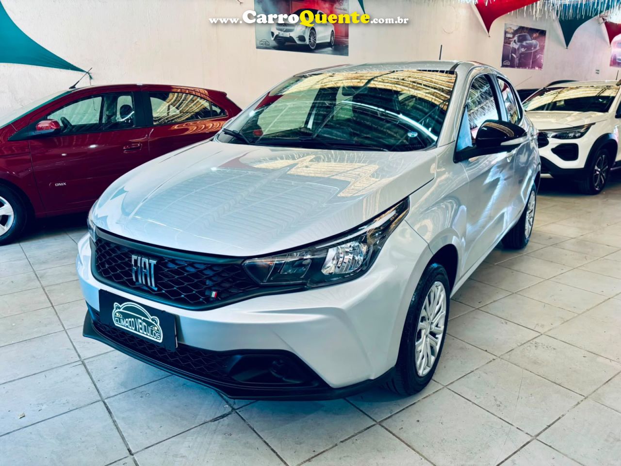 FIAT   ARGO DRIVE 1.0 6V FLEX   PRATA 2026 1.0 FLEX - Loja
