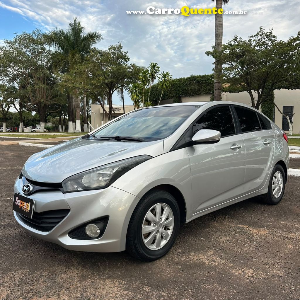 HYUNDAI   HB20S C.STYLEC.PLUS1.6 FLEX 16V AUT. 4P   PRATA 2014 1.6 FLEX - Loja