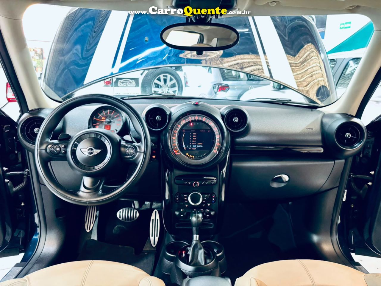 MINI   COOPER COUNTRYMAN S 1.6 AUT.   AZUL 2016 1.6 GASOLINA - Loja