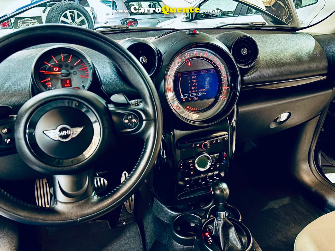 MINI   COOPER COUNTRYMAN S 1.6 AUT.   AZUL 2016 1.6 GASOLINA - Loja