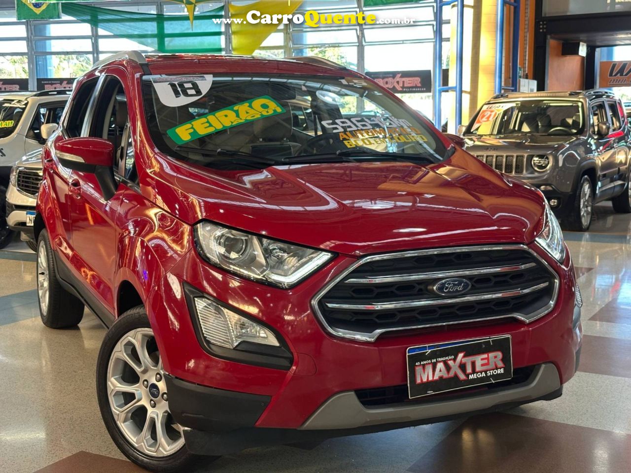 FORD ECOSPORT 2.0 DIRECT TITANIUM 2018 - Loja
