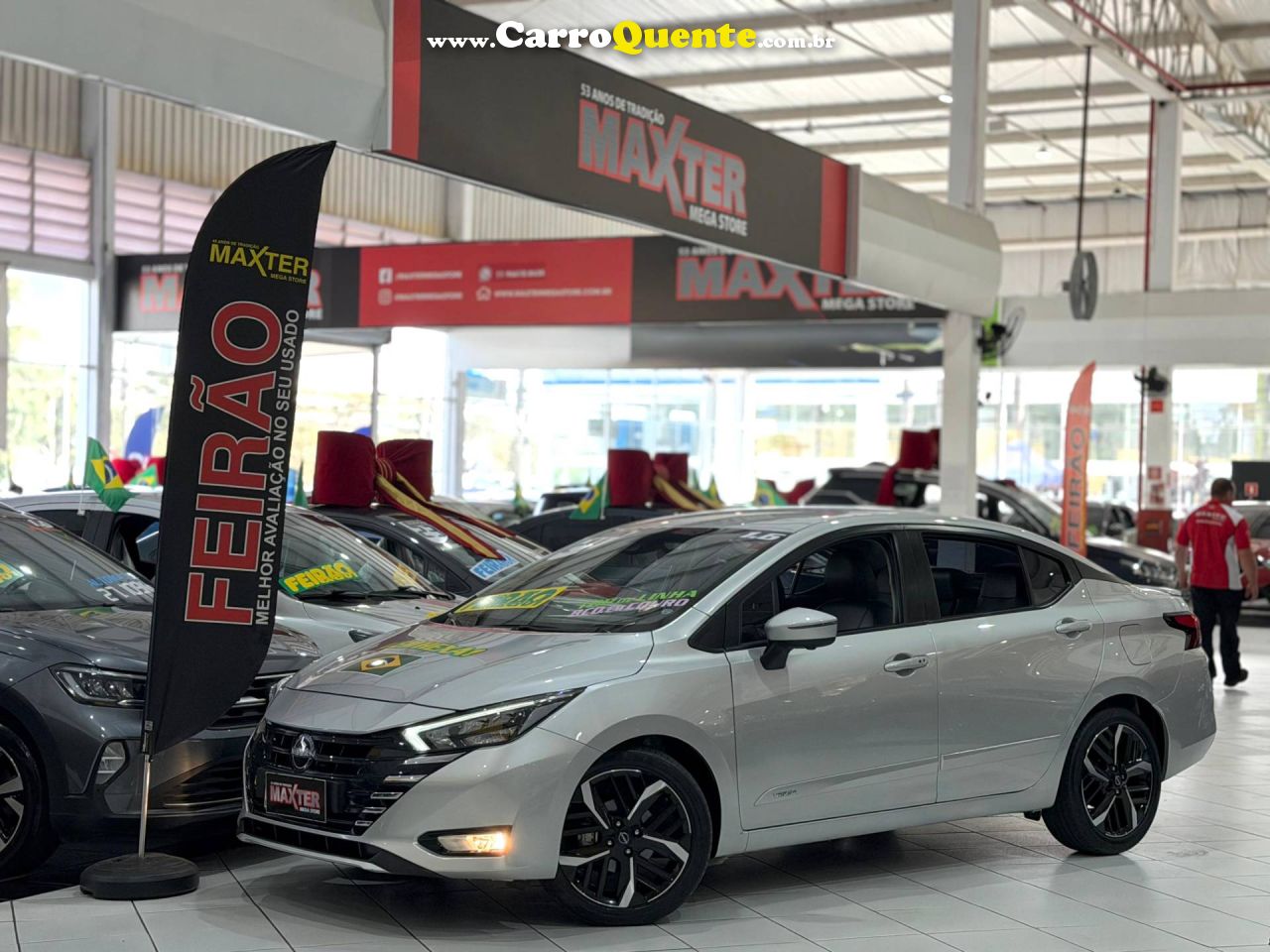 NISSAN VERSA 1.6 16V EXCLUSIVE 2024 - Loja