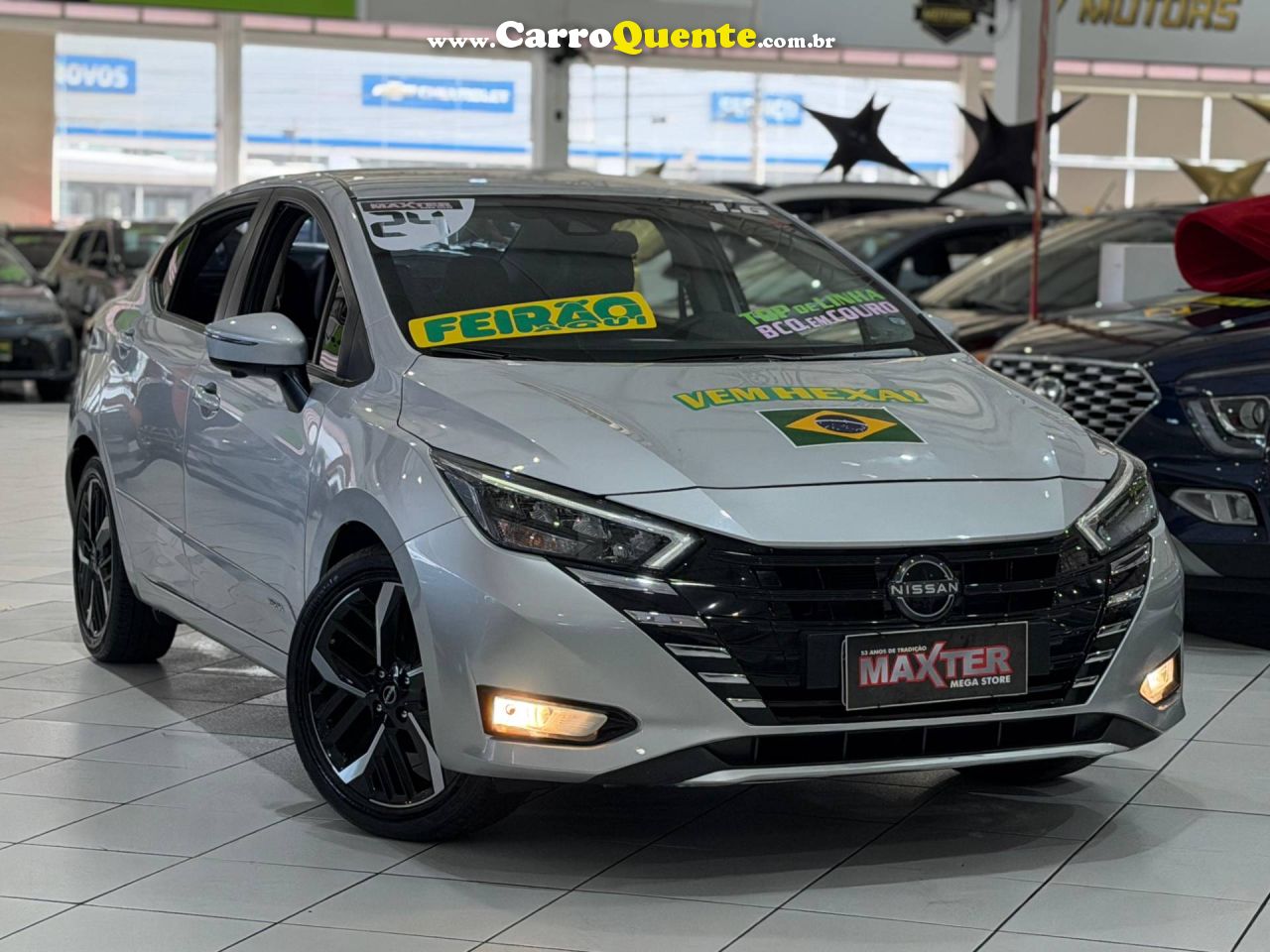NISSAN VERSA 1.6 16V EXCLUSIVE 2024 - Loja