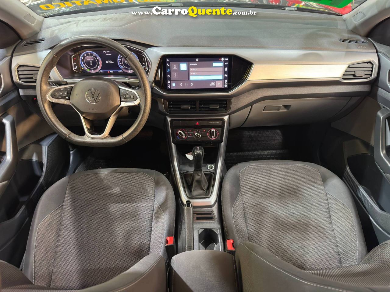 VOLKSWAGEN T-CROSS 1.0 200 TSI TOTAL COMFORTLINE 2022 - Loja