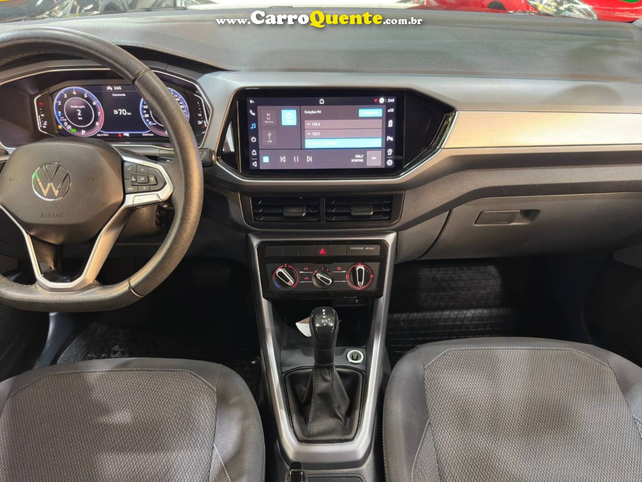 VOLKSWAGEN T-CROSS 1.0 200 TSI TOTAL COMFORTLINE 2022 - Loja