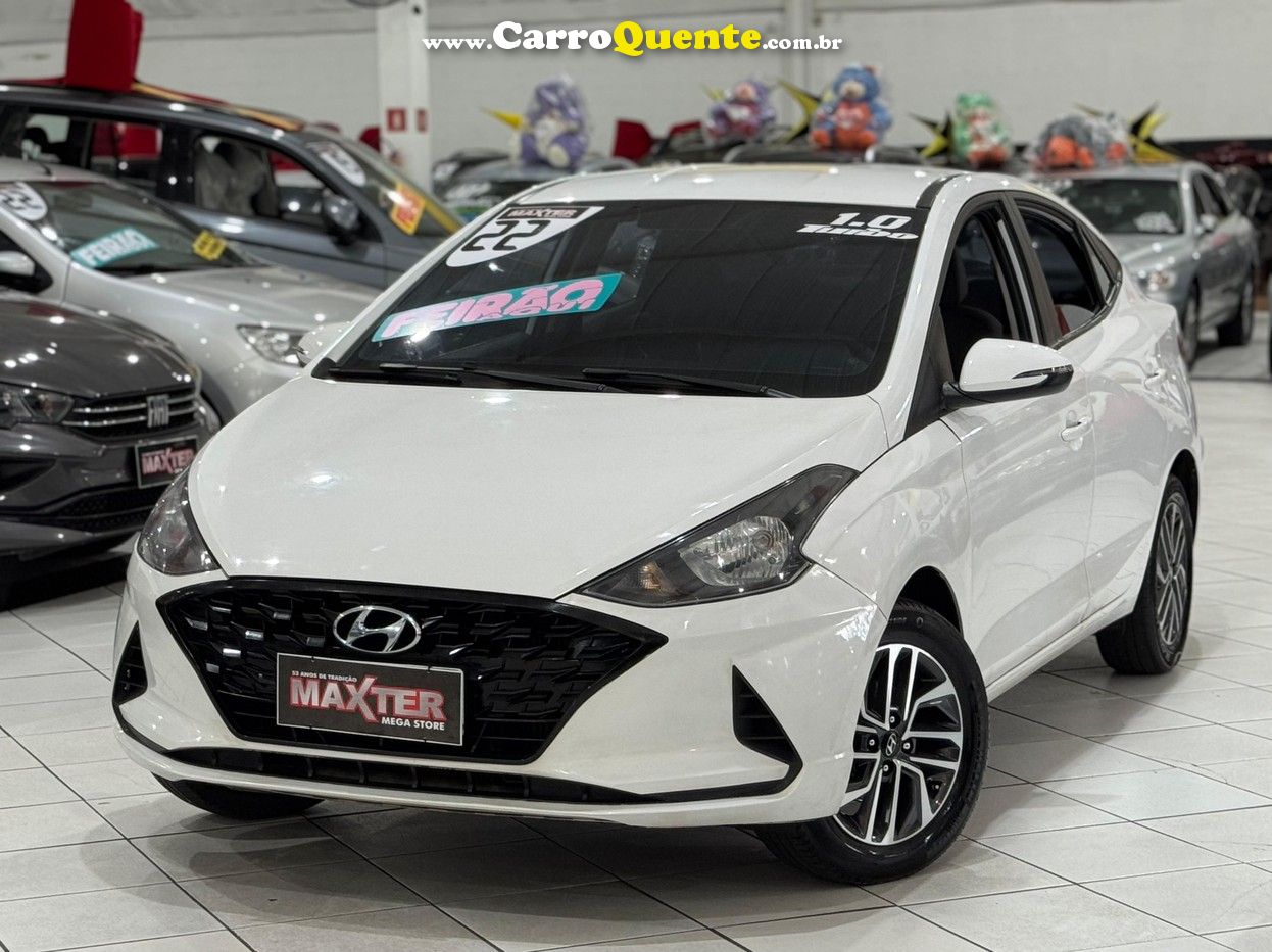 HYUNDAI HB20S 1.0 TGDI PLATINUM 2022 - Loja