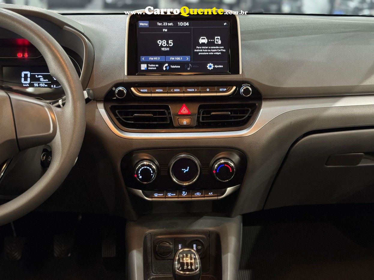 HYUNDAI HB20S 1.0 TGDI PLATINUM 2022 - Loja