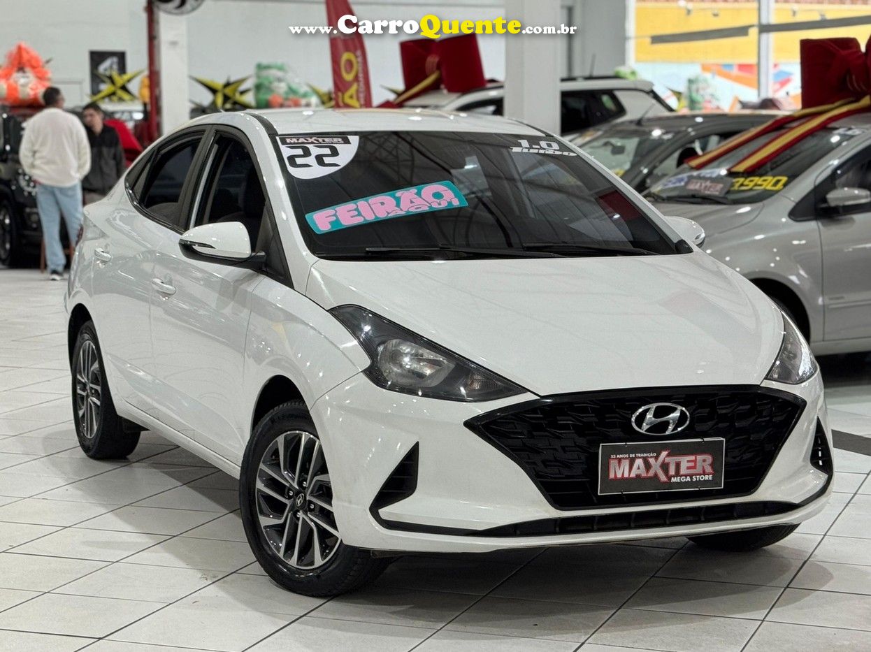 HYUNDAI HB20S 1.0 TGDI PLATINUM 2022 - Loja
