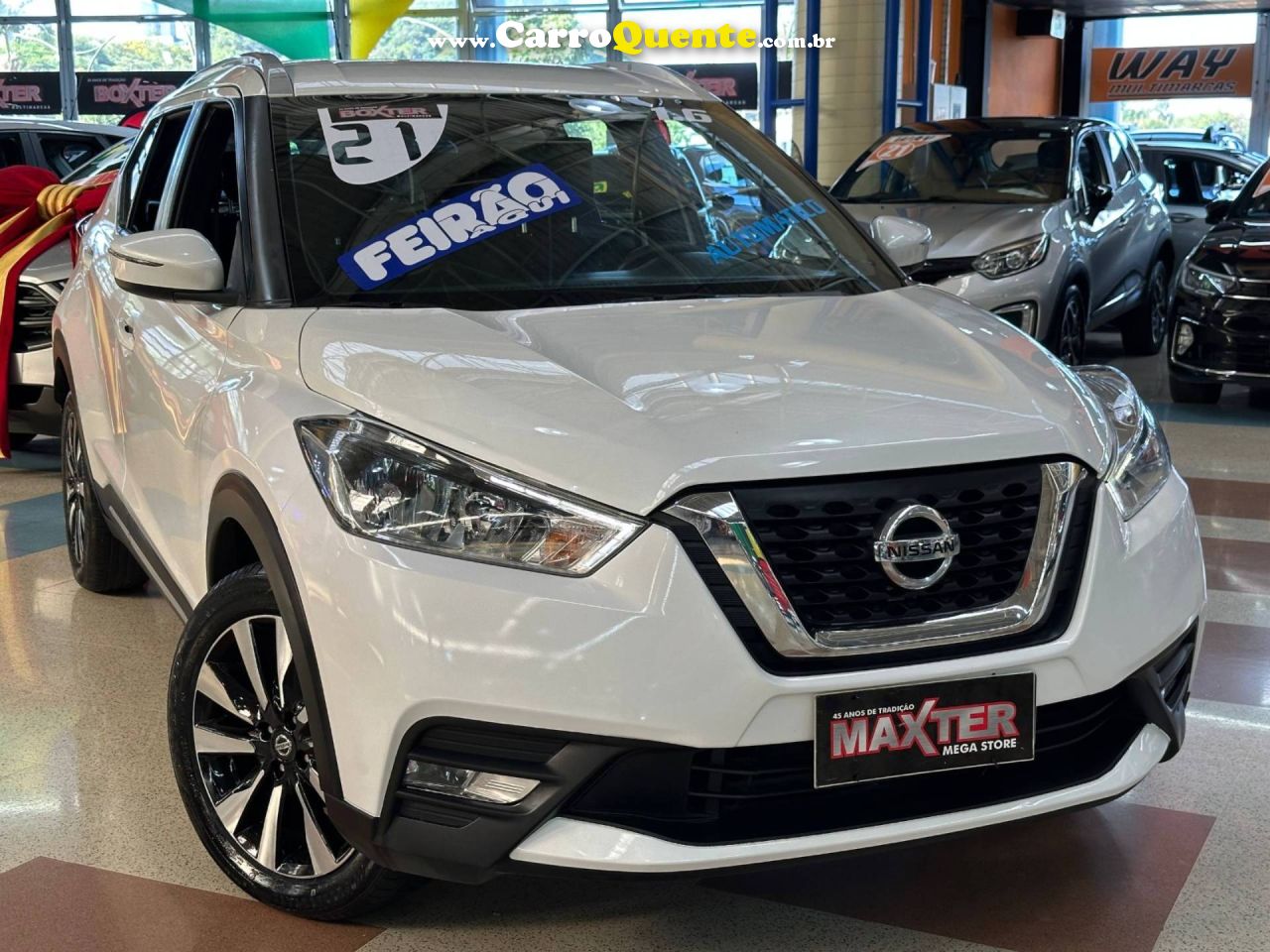 NISSAN KICKS 1.6 16V SV 2021 - Loja
